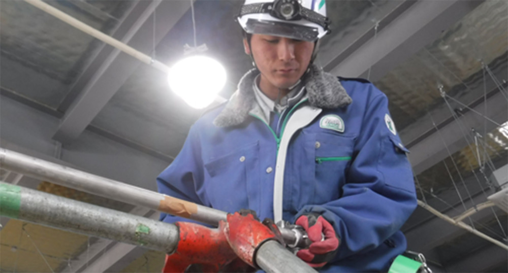機械設備工事 ／ 笹川　倫也さん