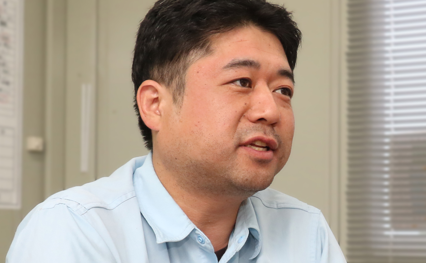 機械設備工事 ／ 清水　大勲さん
