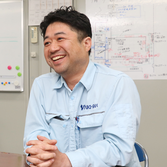機械設備工事 ／ 清水　大勲さん
